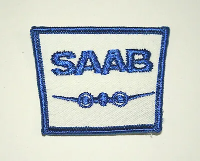 Vintage SAAB Jet Logo Automotive Car Mechanic Cloth Jacket Patch New NOS 1970s • $10.99