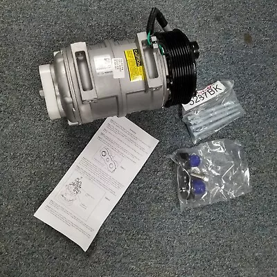 Seltec Valeo Compressor OEM TM16HD/HS 24V R134a With 123mm 8Gr Clutch And G Head • $225
