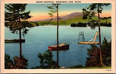 Squaw Mountain Moosehead Lake Maine Postcard T8 • $2.50