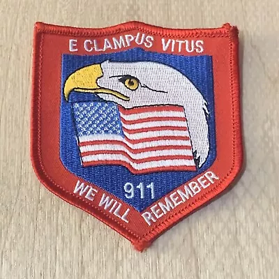 “e. Clampus Vitus” 911 “we Will Remember” Sept 11 2001 Memorial Patch -freeship • $21