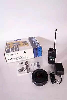 MOTOROLA HT1250 UHF 403-470Mhz AAH25RDF9AA5AN + Accessories In Box  • $245