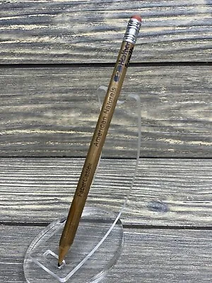 Vintage Sharpened Pencil American Naturals Faber Castell No 2 Brown Wooden ￼ • $14.99