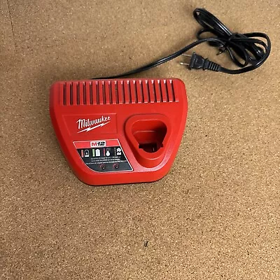 Milwaukee 48-59-2401 M12 OEM  Battery Charger Genuine Lithium Ion 12 Volt Used • $11.99