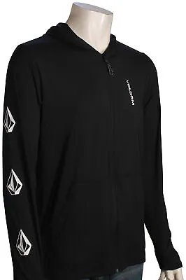 Volcom Iconic Stone Zip Surf Hoody - Black - New • $59.95