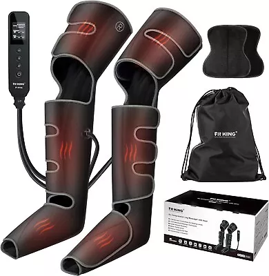 Upgraded Full Leg Massager With Heat Air Compression Massager Machine For Pain • $339.99