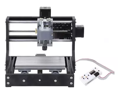 3 Axis DIY CNC 1610-PRO Router Mini Wood Carving Engraving Machine +1W Laser • £291.01