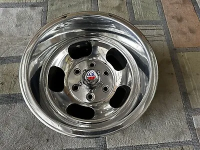 SINGLE (1) REAL US SLOT MAG 15x10 VINTAGE  SLOT MAG CHEVY 6 LUG C10 TRUCK • $220