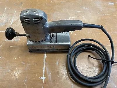 Vintage (1950's And Earlier) Mall Model 25 1/3 Sheet Orbital Sander - Works Good • $44.44