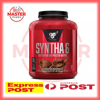 Bsn Syntha 6 5lb Whey 48 Serv Protein Powder Blend Wpi Wpc Isolate  Free Express • $112.90