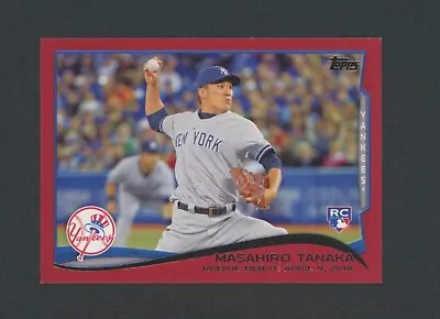 2014 Topps Update US25 Masahiro Tanaka Target Red RC Debut New York Yankees • $1.49