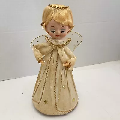 Vintage Christmas Angel Music Box Figurine READ  • $10