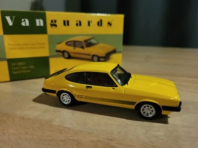 £49.50 • Buy Corgi Vanguards VA10803 Ford Capri MkIII 3.0S.  Signal Yellow. Rare. New