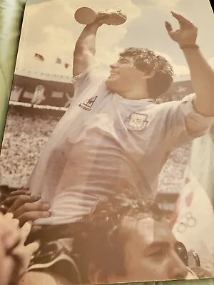 The Maradona Opus. SIGNED By Diego Maradona. • $750