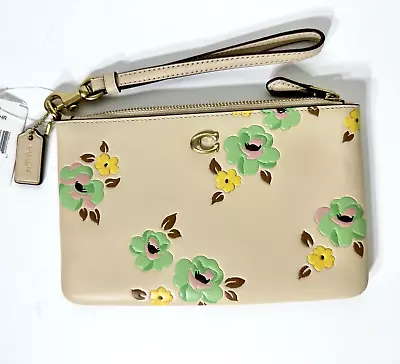 Coach Small Wristlet With Floral Print CH812 NWT • $75