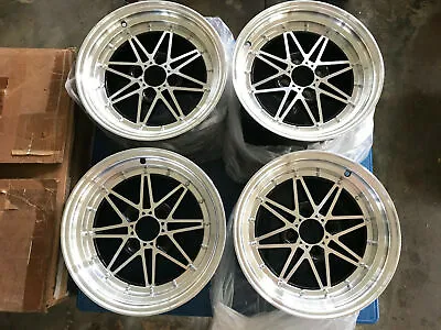 For Miata Mx5 Civic 03 Dc2 Eg6 Ef9 Ef8 Crx JDM Retro Style 15  Staggered Wheels • $1289.30