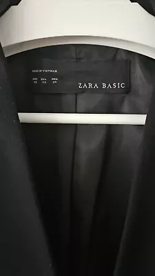 Zara Blazer Coat XS Black • £14