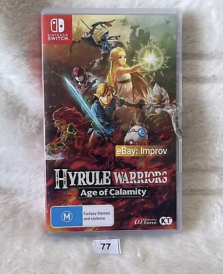 Hyrule Warriors Age Of Calamity Nintendo Switch -Zelda Genuine Great C 💨 2post • $54.50