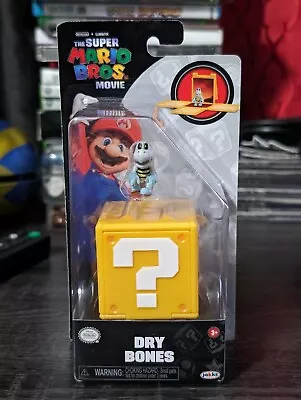 Jakks Pacific Super Mario Bros Movie Dry Bones 1.25 In Mini Figure BRAND NEW • $9.50