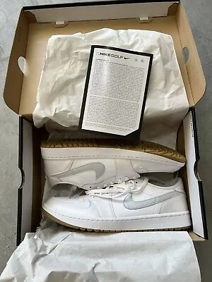 Air Jordan 1 Low Golf Shoes White Gum DD9315-111 Size 13 • $145