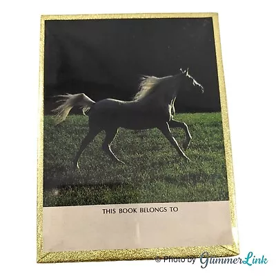 Vintage 1980s  Antioch Galloping Horse Bookplate Labels NIB Unopened Box • $21.99