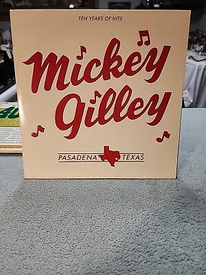 Mickey Gilley Ten Years Of Hits Pasadena Texas 2X LPS KE2-39867 EPIC 1984 VINTAG • $14.99