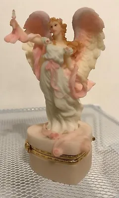 Seraphim Classics Angels Hope  Light Hinged Box  Sculpture Figurine #81621 COA • $14