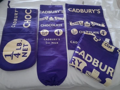 £7.99 • Buy Cadburys Kitchenalia Apron, Oven Gloves,  Pegbag & Arm Protector. Dairy Milk 😋