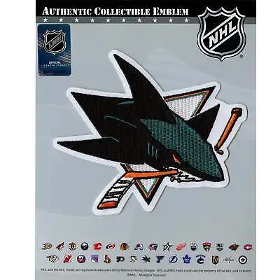 San Jose Sharks Primary Team Logo Patch Emblem Jersey Official NHL Hockey • $27.41