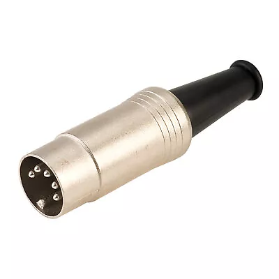 REAN NYS322 5-pin 180 Deg. Metal DIN Plug • £3.47