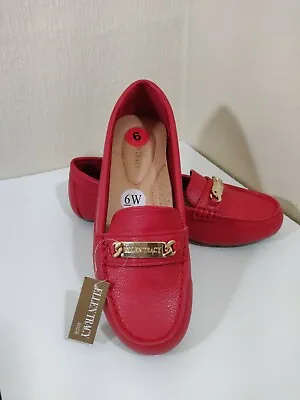 Ellen Tracy Women's Red Loafer/Slip On Shoes  • $24.99