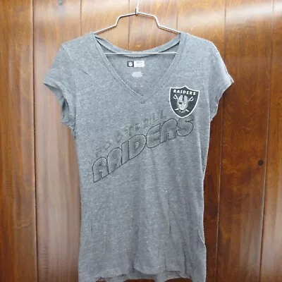 Oakland Las Vegas Raiders Womens Large V Neck T Shirt • $7.99