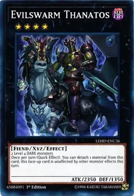 3 X Evilswarm Thanatos (LEHD-ENC36) - Common - 1st Edition • $0.72