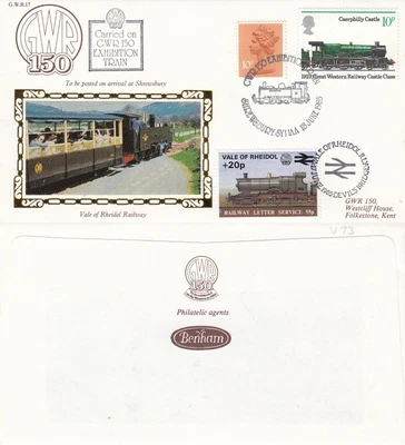 £5.99 • Buy 18 June 1985 Gwr 150 Exhibition Train Carried Benham Gwr 17 Cover Shrewsbury Shs