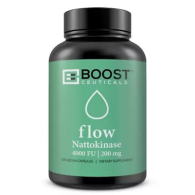 Nattokinase 200mg 4000 FU | 100 Vegan Capsules | Pure Natural Blood Thinner ... • $44.60