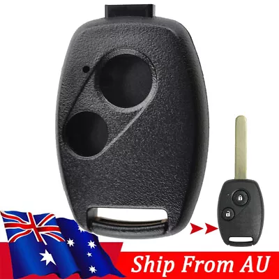 2 Button Key Shell Cover Replacement For Honda Civic Accord Jazz Remote Case • $6.79