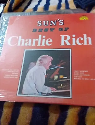 Charlie Rich Sun's Best Of LP Vinyl USA Sun 1974 Sealed SUN135 • £2