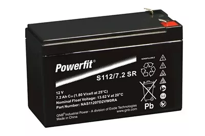 £22.50 • Buy 12V 7.2AH Battery Toy Car Electric Bike Feber Peg Perego Injusa UP-RATED