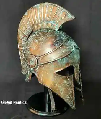 Steel Reenactment Costume Metal Plume Mart 300 Movie Greek Spartan  Great King • $85.50