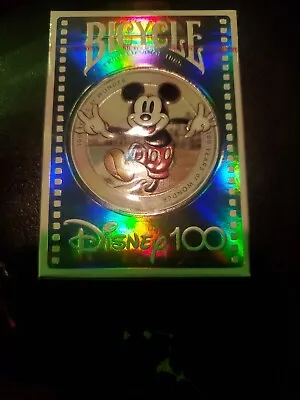 Bicycle Disney Limited Edition 100 Year Anniversary Playing Cards - Mickey Mouse • $18