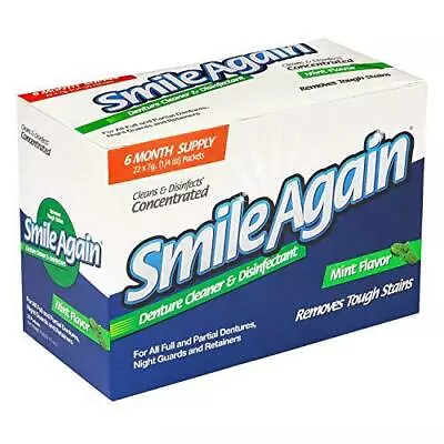 Smile Again Denture Mouth Guard Night Guard Retainer Cleaner And Disinfectant • $47.29