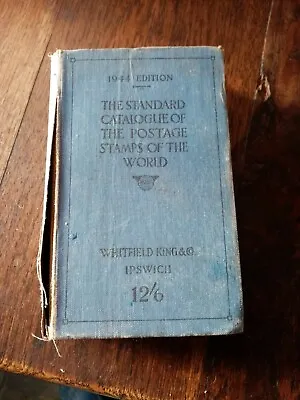 £1.50 • Buy The Standard Catalogue Of The Postage Stamps Of The World - Whitfield King 1944