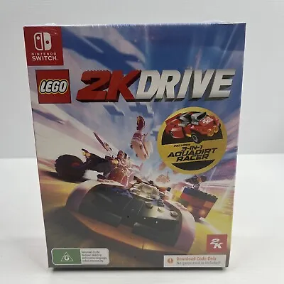 NEW & Sealed Lego 2K Drive- Aquadirt Racer Nintendo Switch Game- Free Shipping • $70