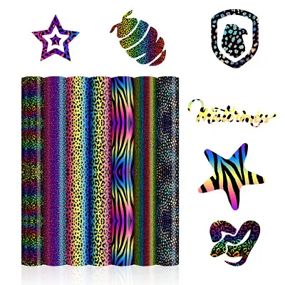 Infusible Transfer Ink Sheet Leopard Heat Sublimation Paper For Mug Coaster Bag • $3.47