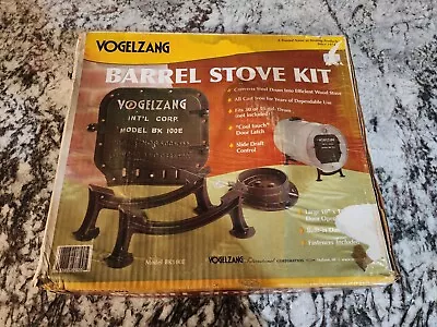 New Us Stove Bk100e Wood Burning Regular Stove Iron Barrel Stove Kit  • $74.99