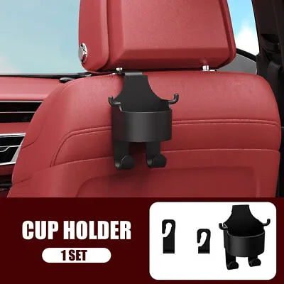 2 In 1 Truck Car Parts Seat Headrest Hook Hanger Storage Organizer W/ Cup Holder • $7.25