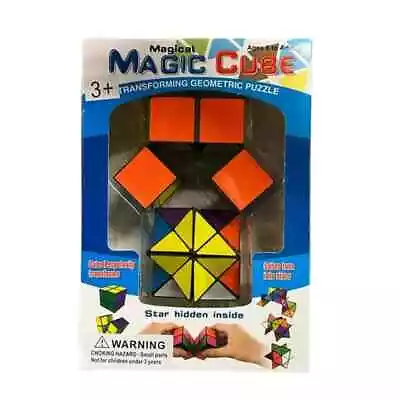 Magic Cube Geometric Puzzle: A Fun Toy For Kids And Teens • $13.99