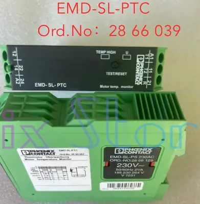 $340 • Buy 1PC EMD-SL-PTC Thermistor Monitoring Relay 2866093