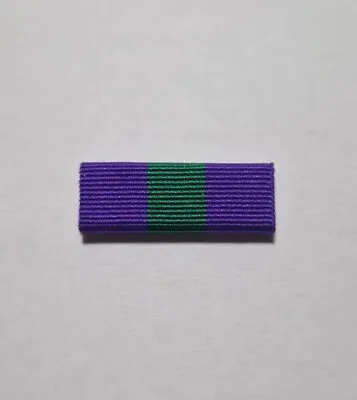 GSM General Service Medal  1918-62 Pin On Ribbon Bar • £5.95