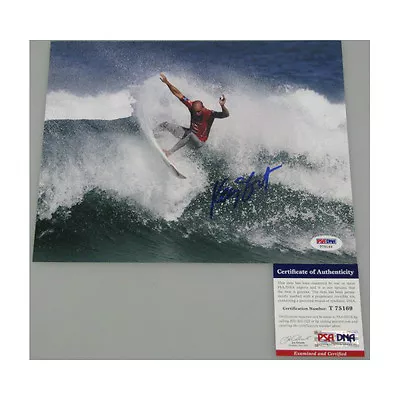 $169 • Buy KELLY SLATER Hand Signed 8'x10' Photo 7 + PSA DNA COA T75169