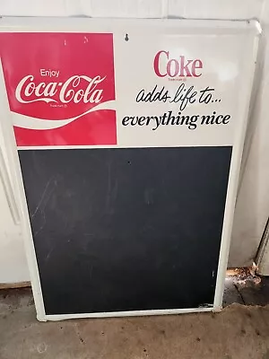 Coca Cola Menu Board Sign • $100